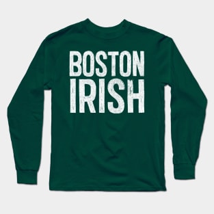 Boston Irish / Irish Pride Design Long Sleeve T-Shirt